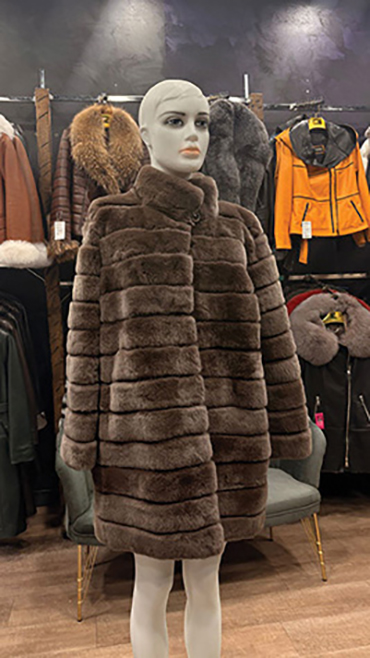 haina din blana naturala cluj