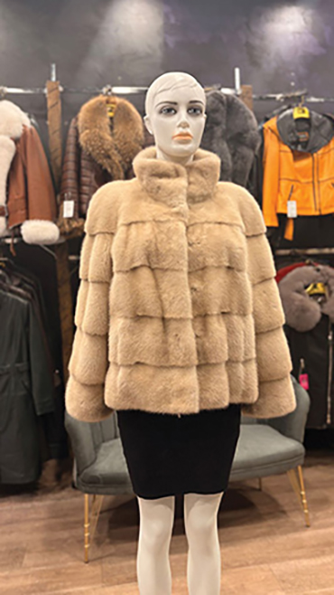 haina din blana naturala cluj