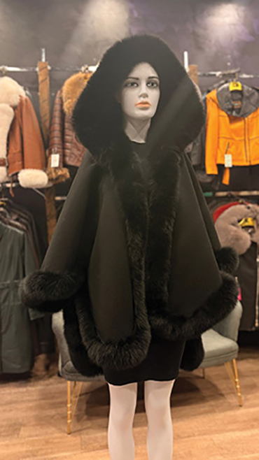 haina din blana naturala cluj