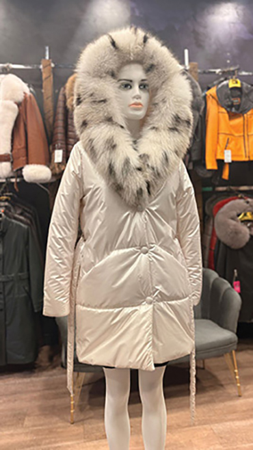 haina din blana naturala cluj