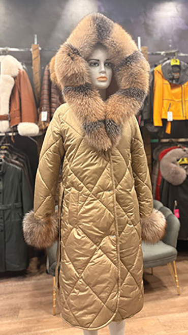 haina din blana naturala cluj