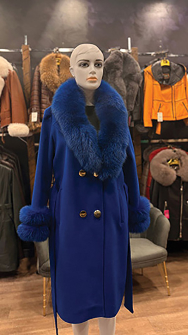 haina din blana naturala cluj