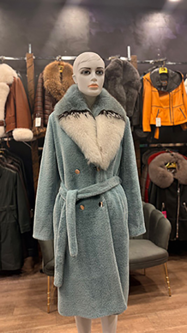 haina din blana naturala cluj