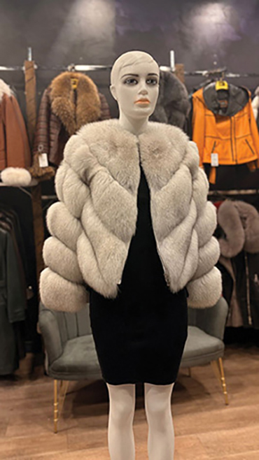 haina din blana naturala cluj