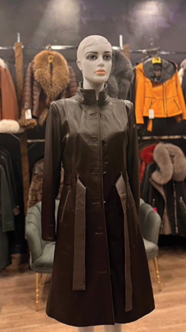 haina din blana naturala cluj