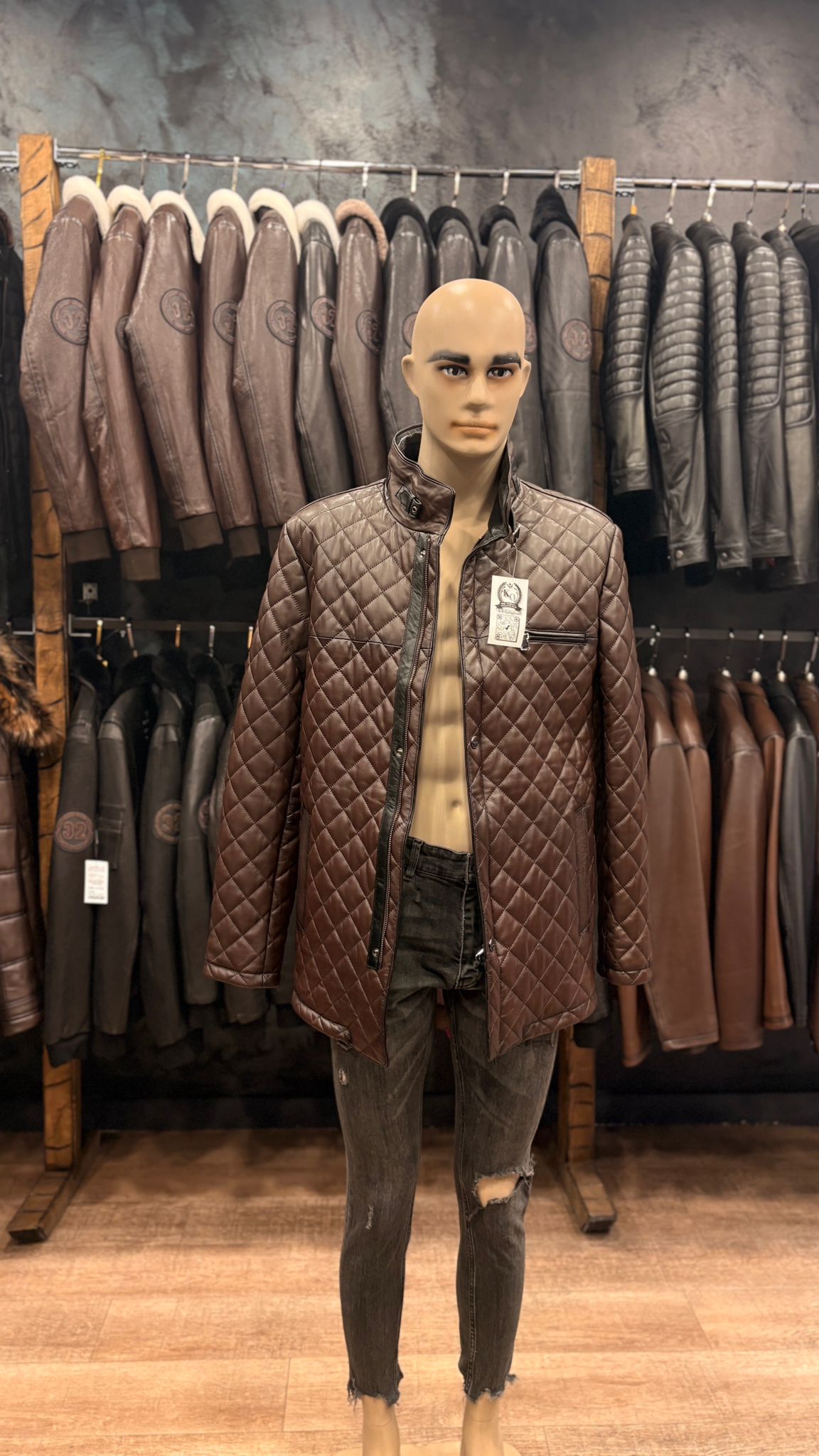 haina din piele naturala cluj